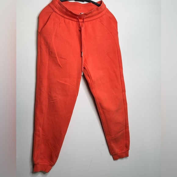 Lululemon Scuba High-Rise French Terry Warm Coral Orange - Picture 2 of 7